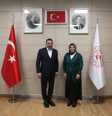 BAŞKAN RENGÜL ATICI'DAN BAKAN YARDIMCISINA ZİYARET