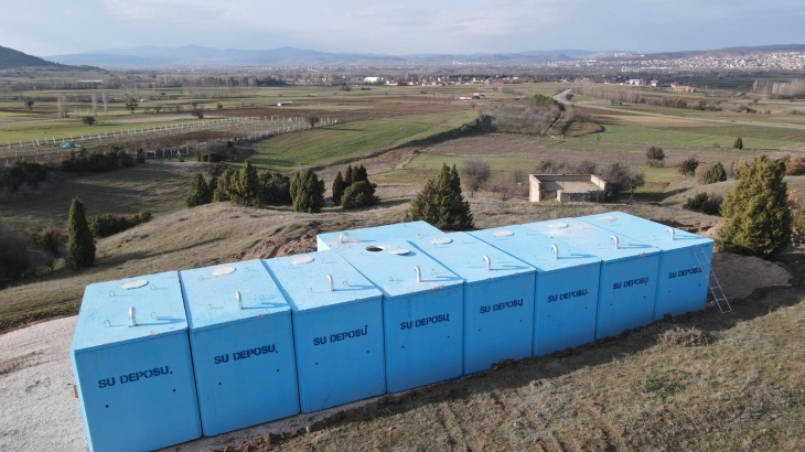 KURUÇAY BELDESİNE SU DEPOLARI KAZANDIRILDI
